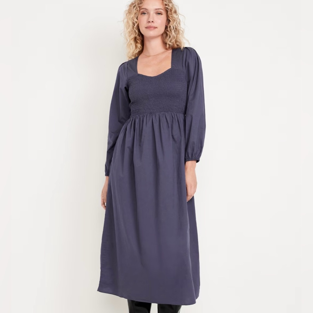 Old Navy Fit and Flare Midi Dress